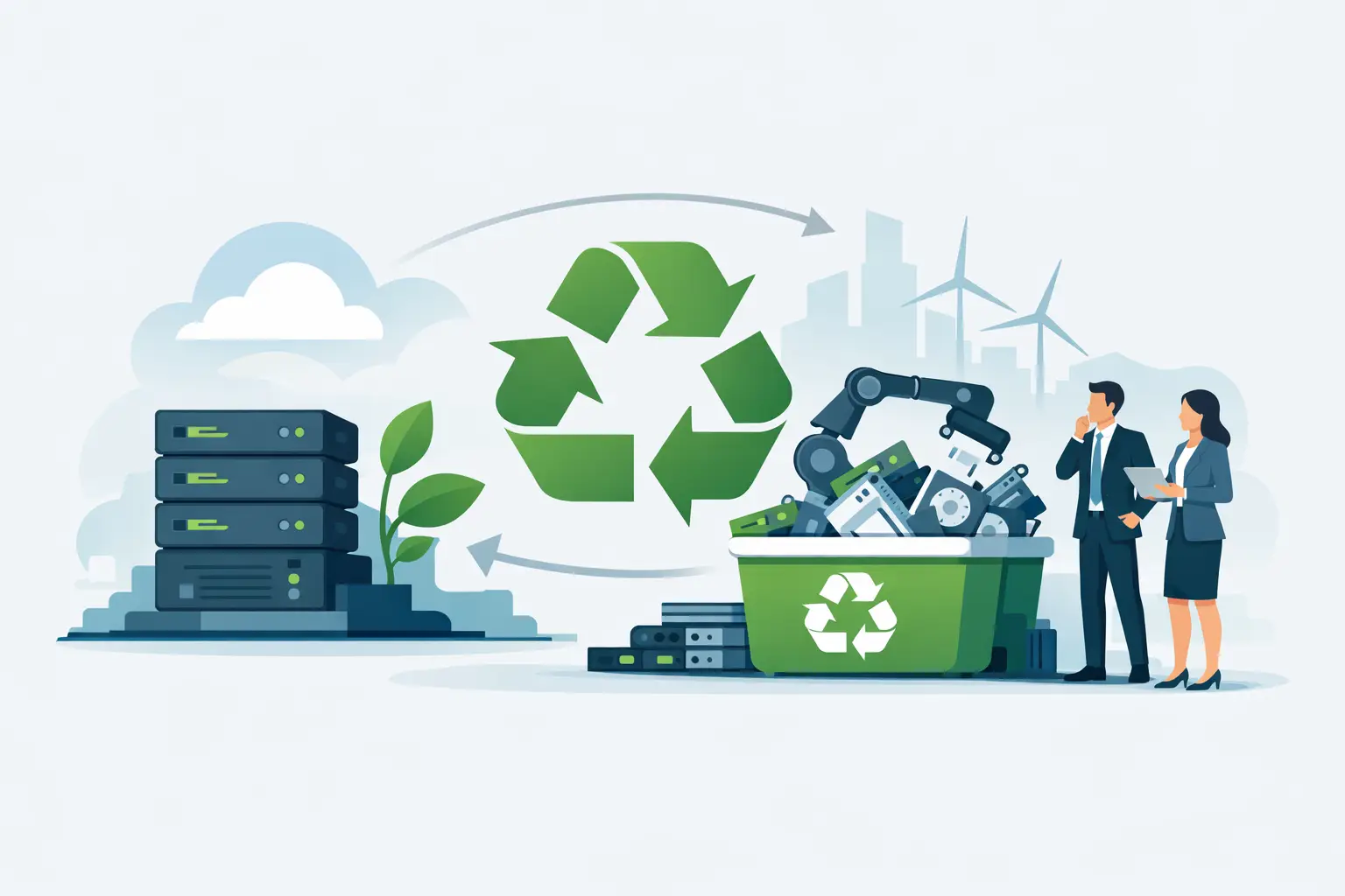 Server Recycling for Businesses: What Matters