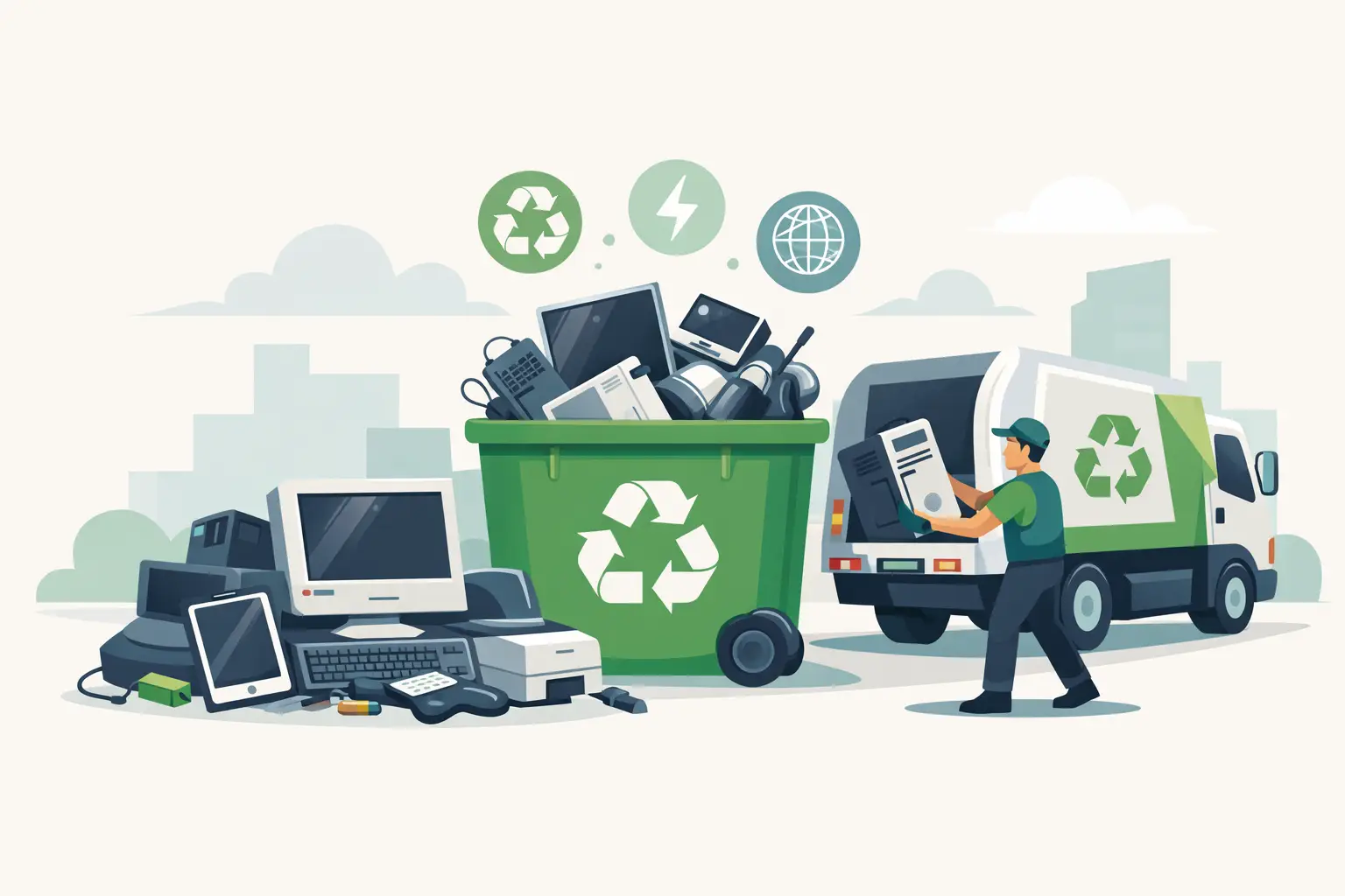 What Qualifies for Free E-Waste Pickup?