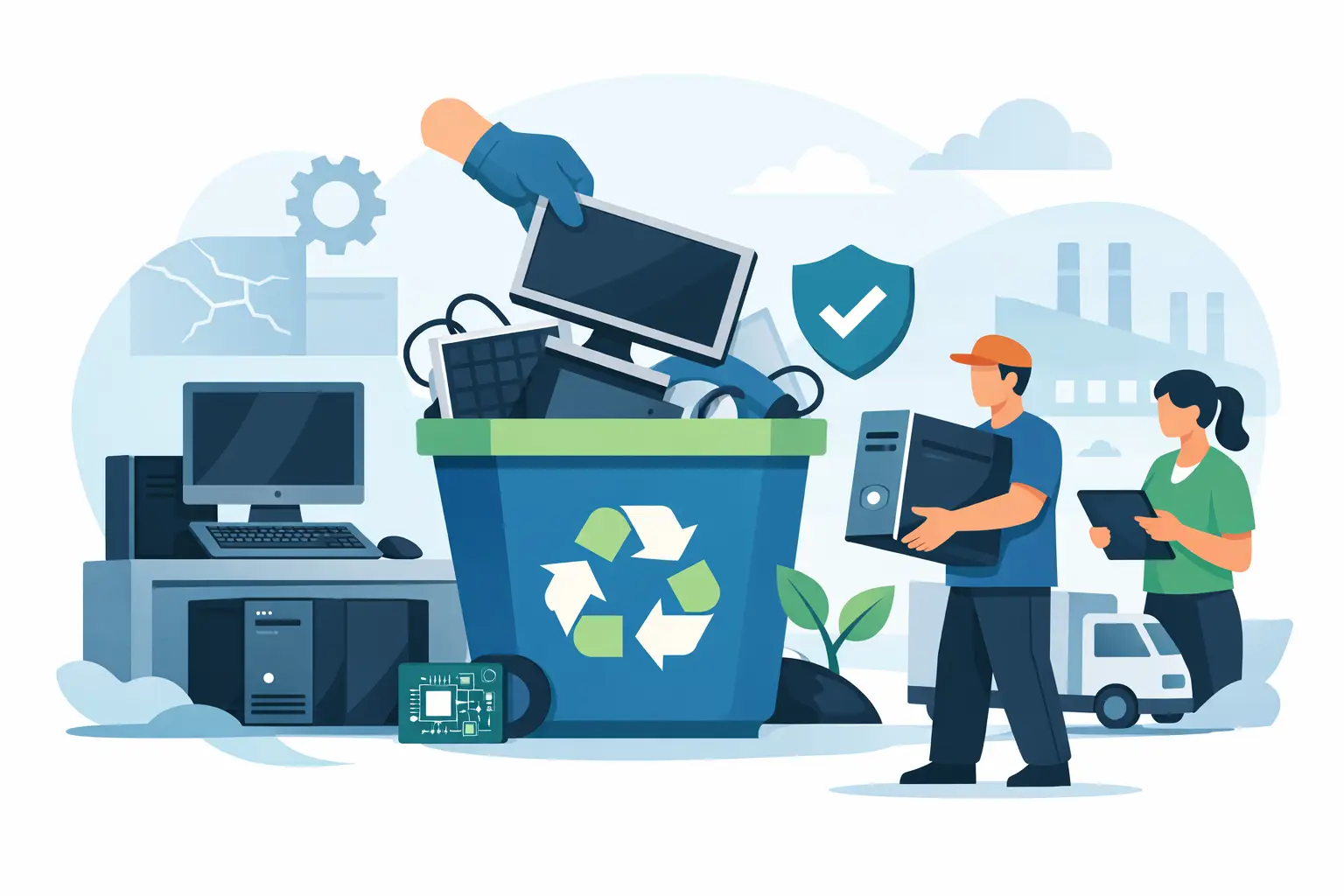 Best Ways to Dispose of Workstations Safely