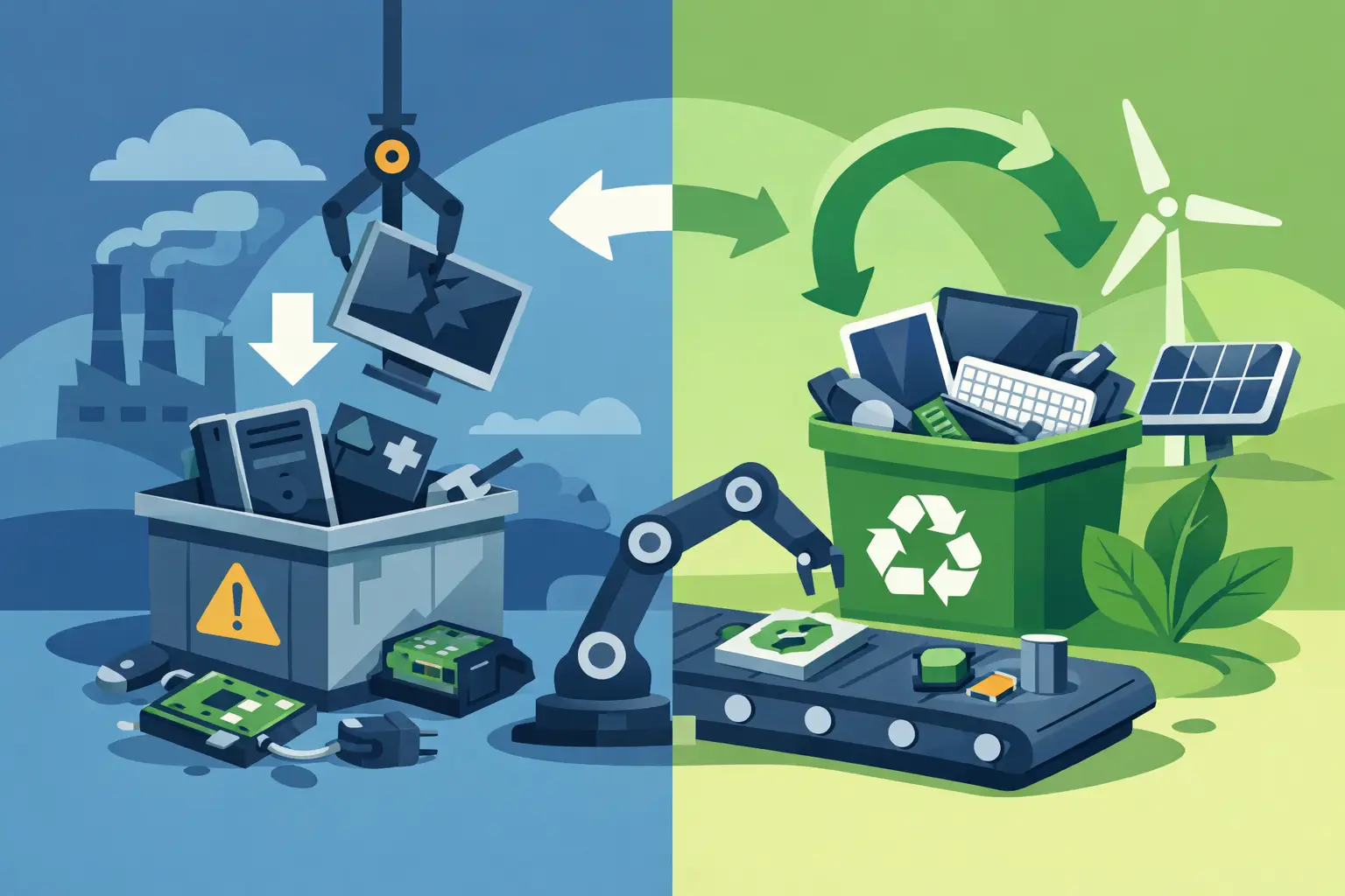 Decommissioning Versus Recycling Electronics Explained