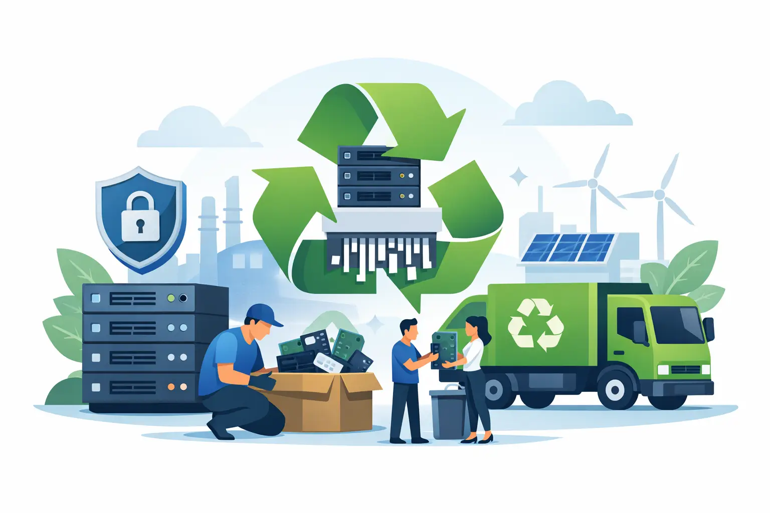 7 Best Ways to Recycle Old Servers Securely
