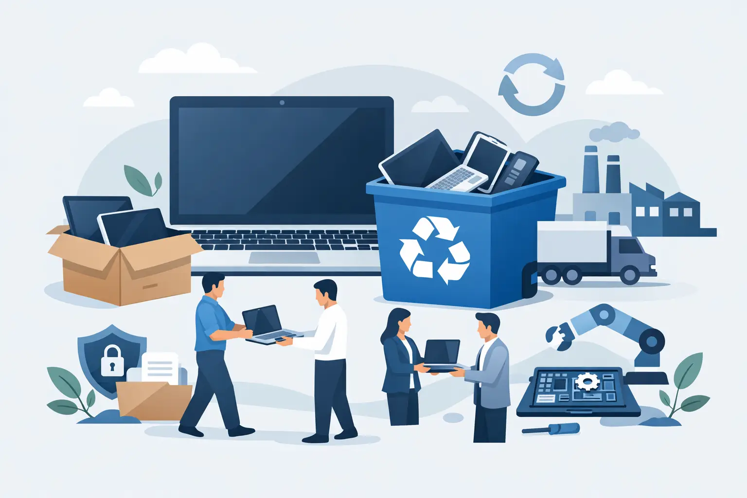 Best Business Laptop Disposal Methods for Teams