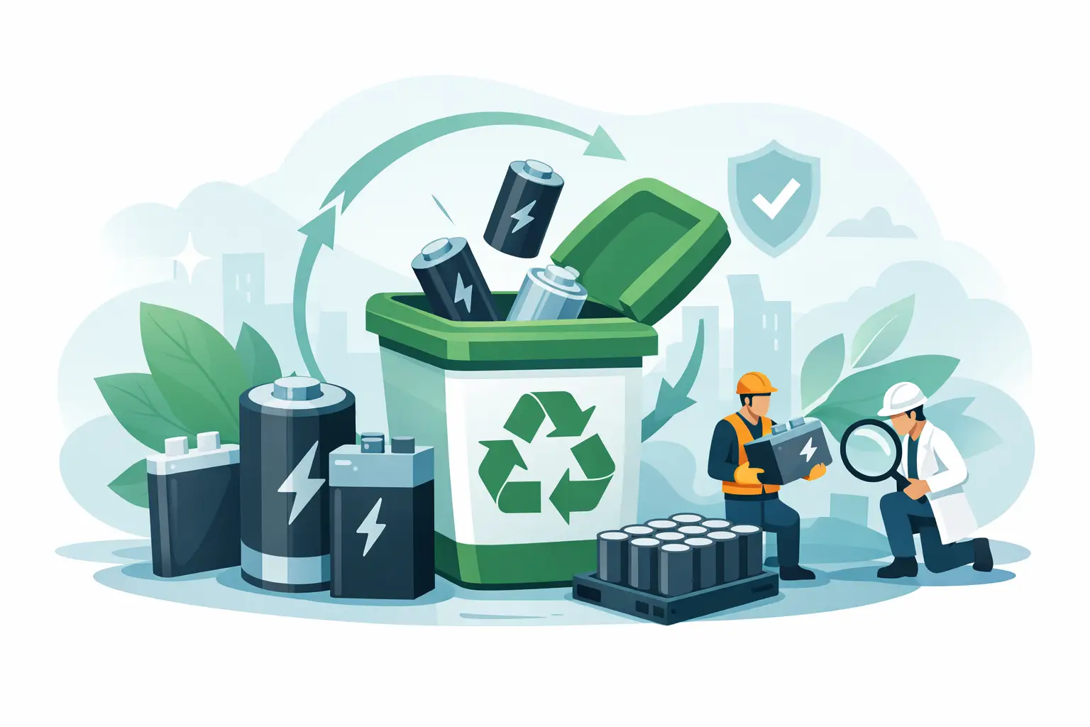 Can Businesses Recycle Lithium Batteries Safely?