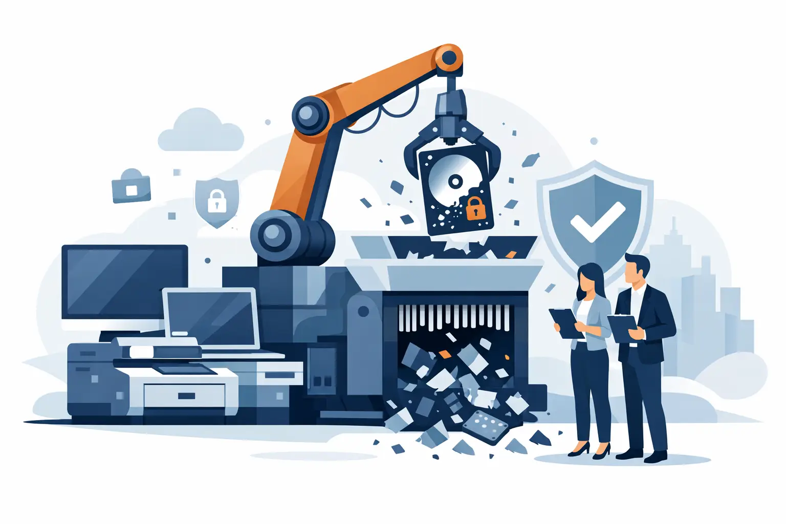 Data Destruction for Retired Business Equipment