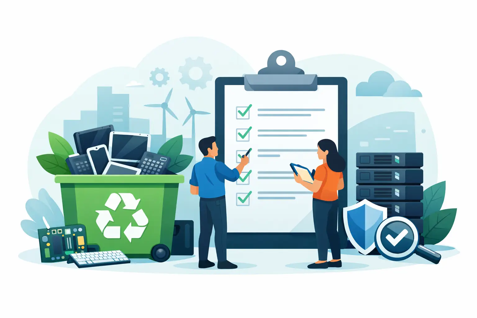 Electronics Recycling Vendor Checklist for IT Teams