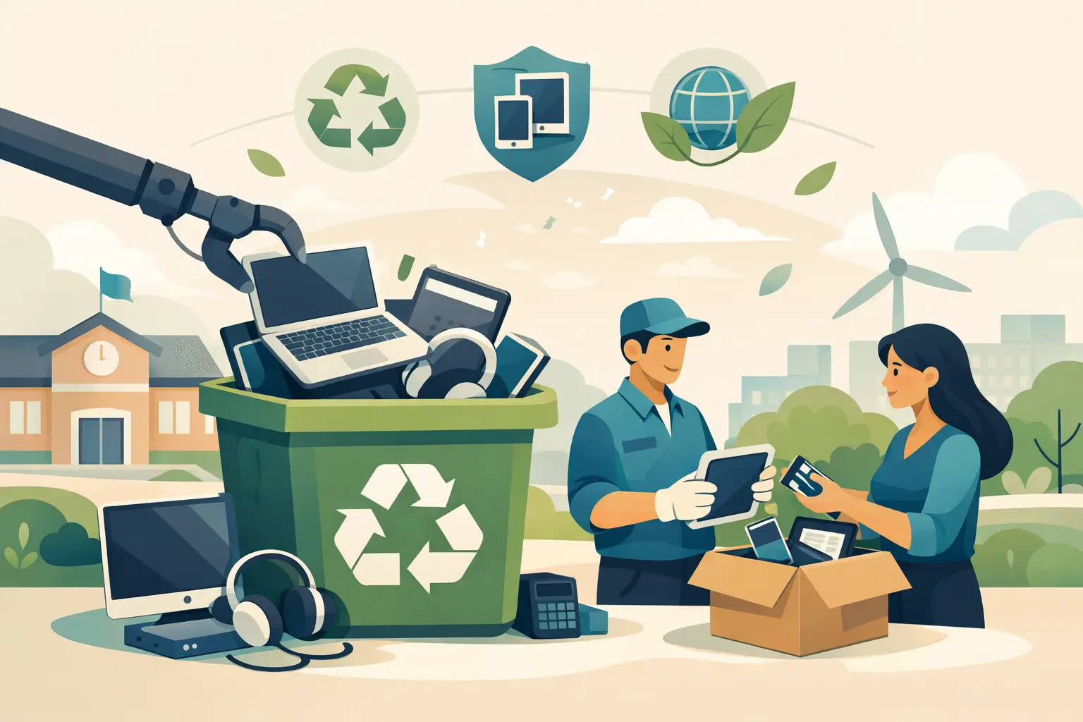 How to Recycle School Electronics Safely
