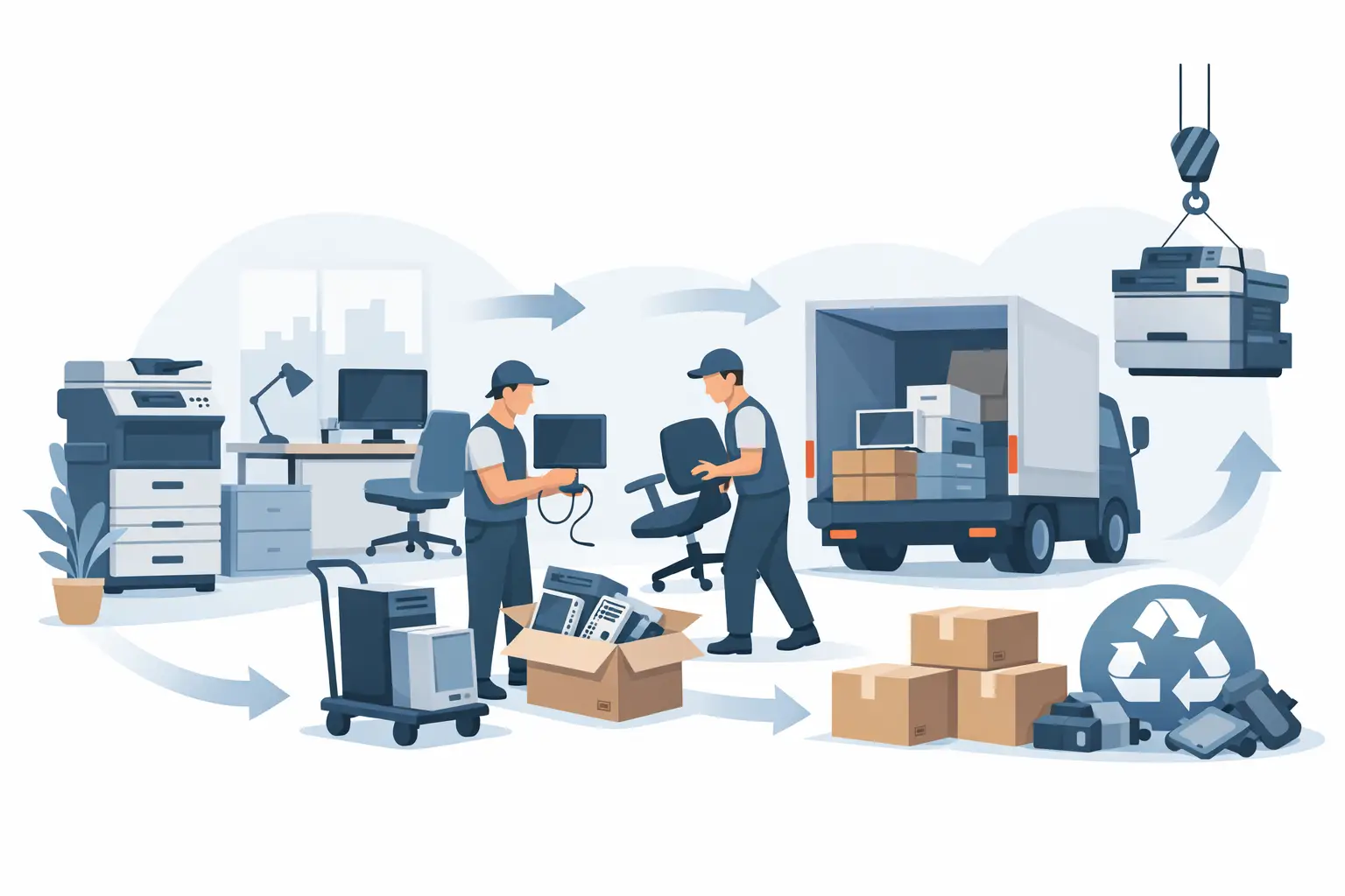 Office Equipment Decommissioning Planning Guide