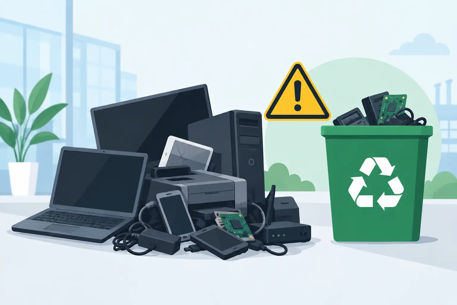 When Are Electronics Hazardous Waste for Businesses?