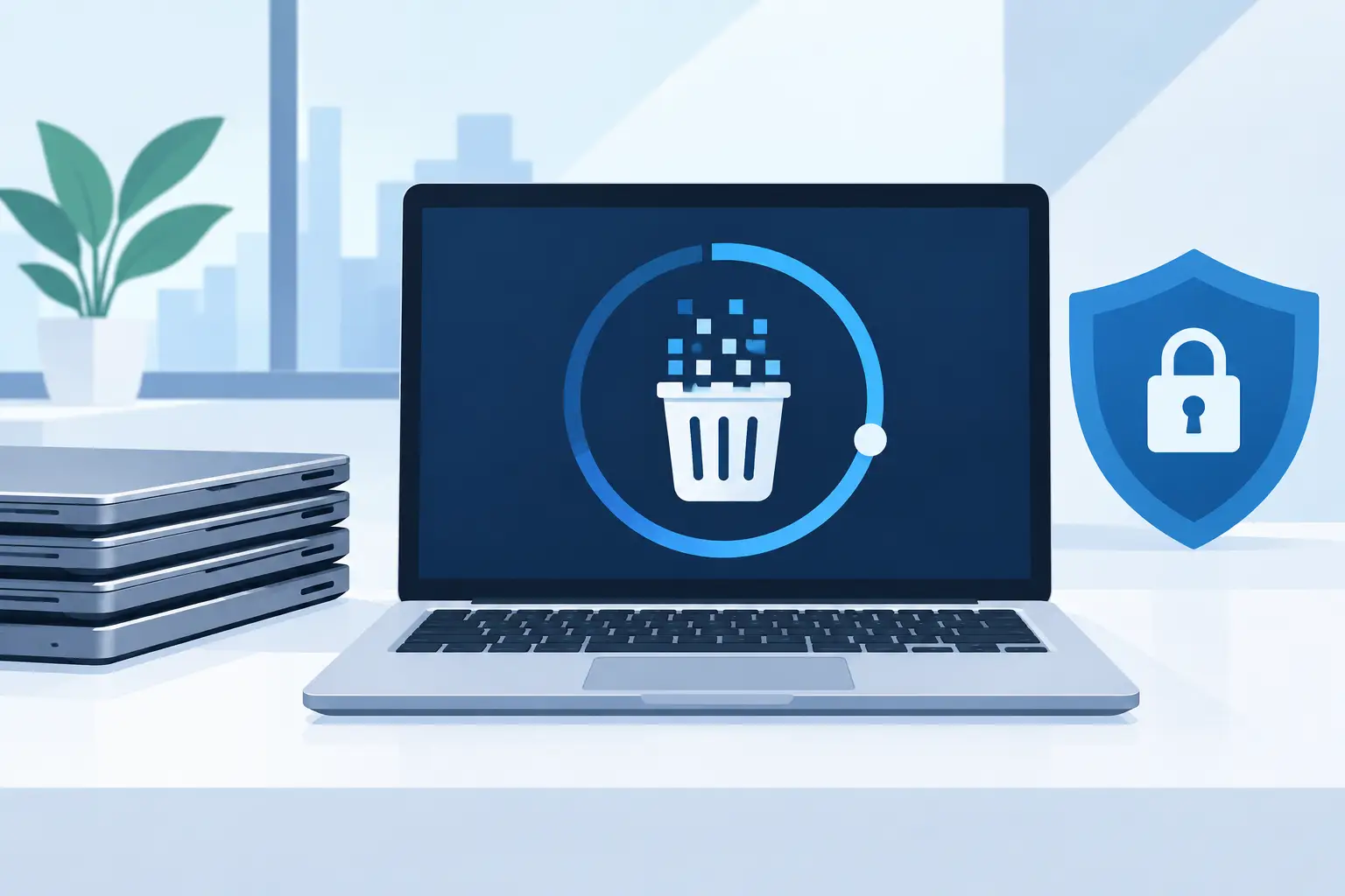 Laptop Data Wiping for Business IT Assets