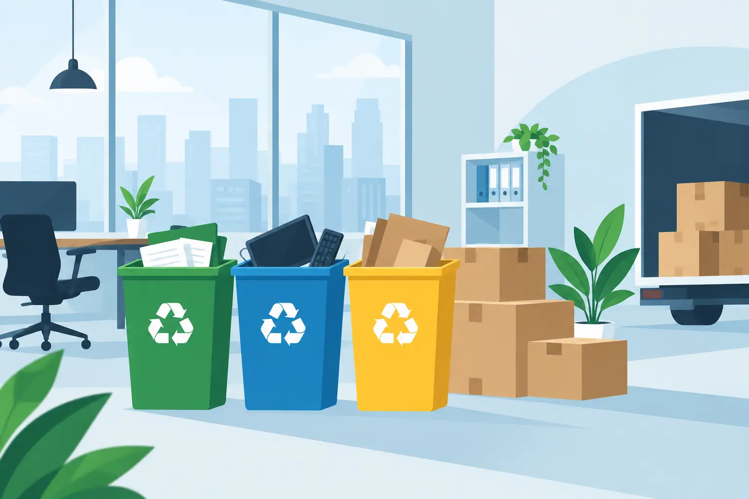 Office Relocation Recycling: A Practical Plan